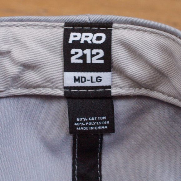 Richardson Hat Mens One Size Gray Salmon Derby Snapback Cap - Picture 6 of 8